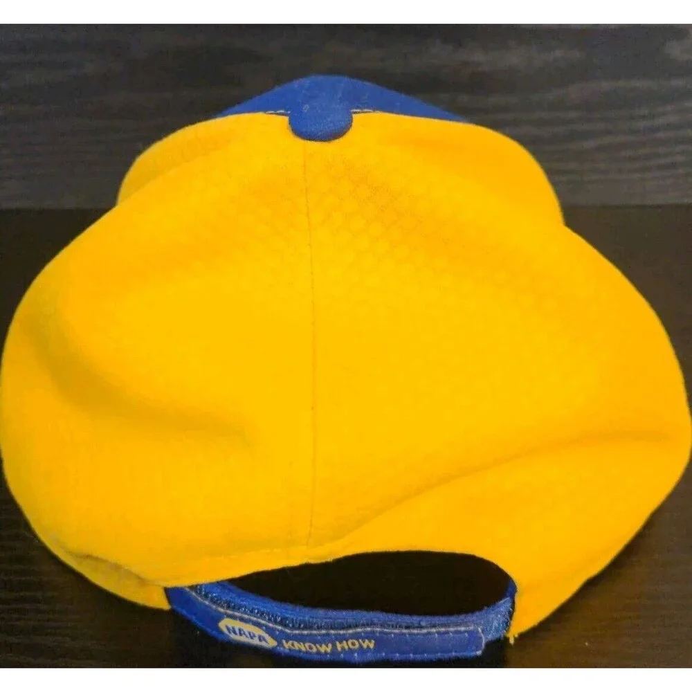 Napa Know How Racing Chase Elliot #9 Blue Yellow Adjustable Strap Hat Cap Unisex